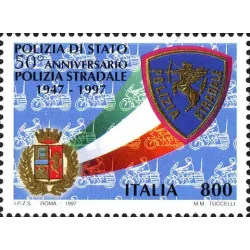 Cinquantenario della polizia stradale