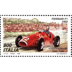 World Philatelic Exhibition , Milan - day Ferrari