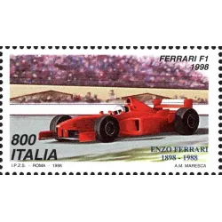 Weltbriefmarkenausstellung, Mailand - Tag Ferrari